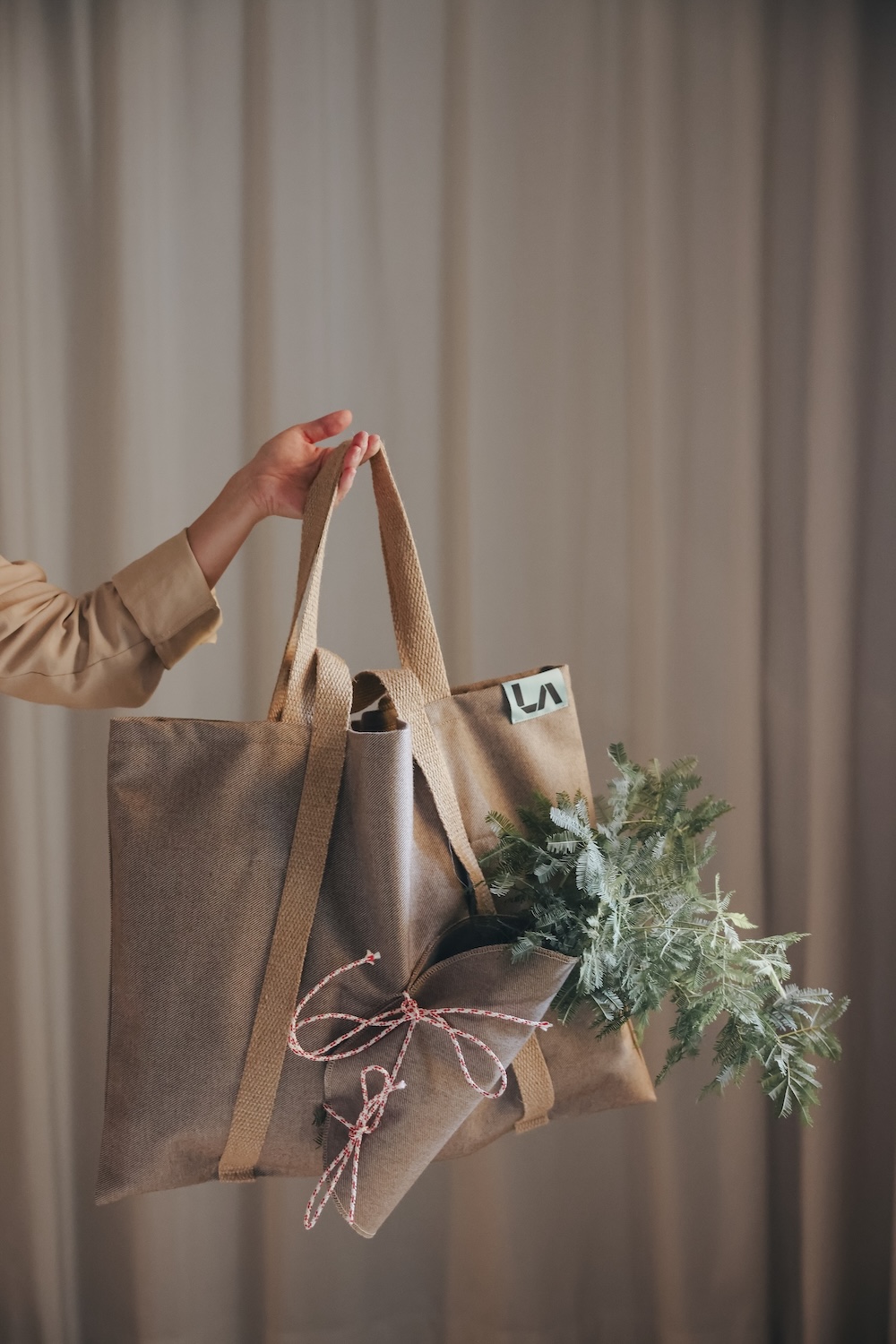 Don't break My Baguette Flower Bag